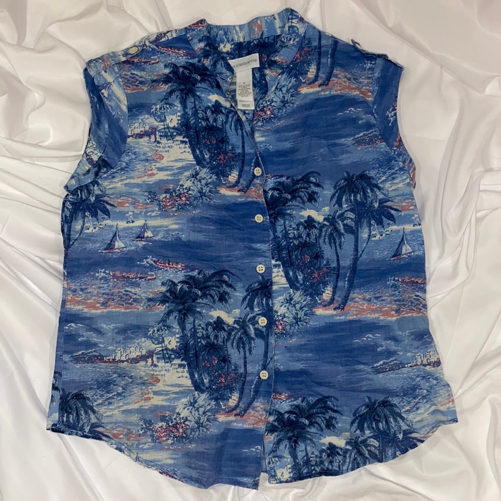 Vintage Hawaiian Print Liz Claiborne